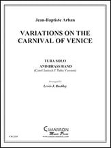 Carnival of Venice Concert Band sheet music cover